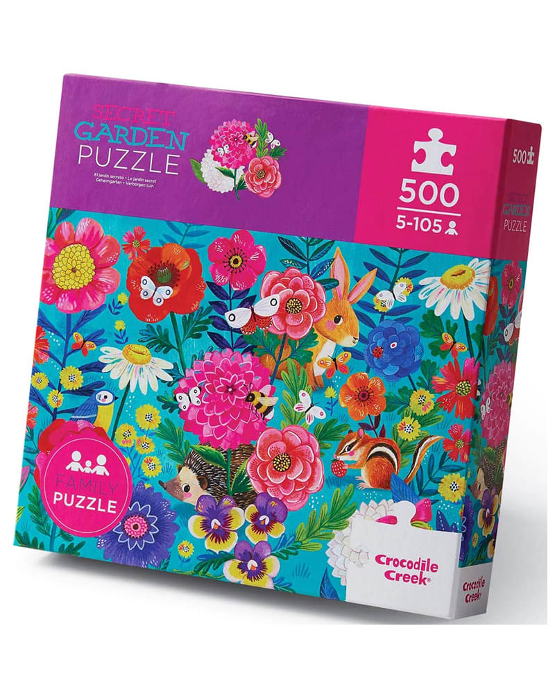 Puzzle 500 Piezas - Secret Garden - Crocodile Creek