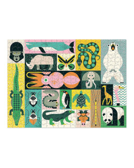 Puzzle 500 Piezas - Animal Giants - Crocodile Creek