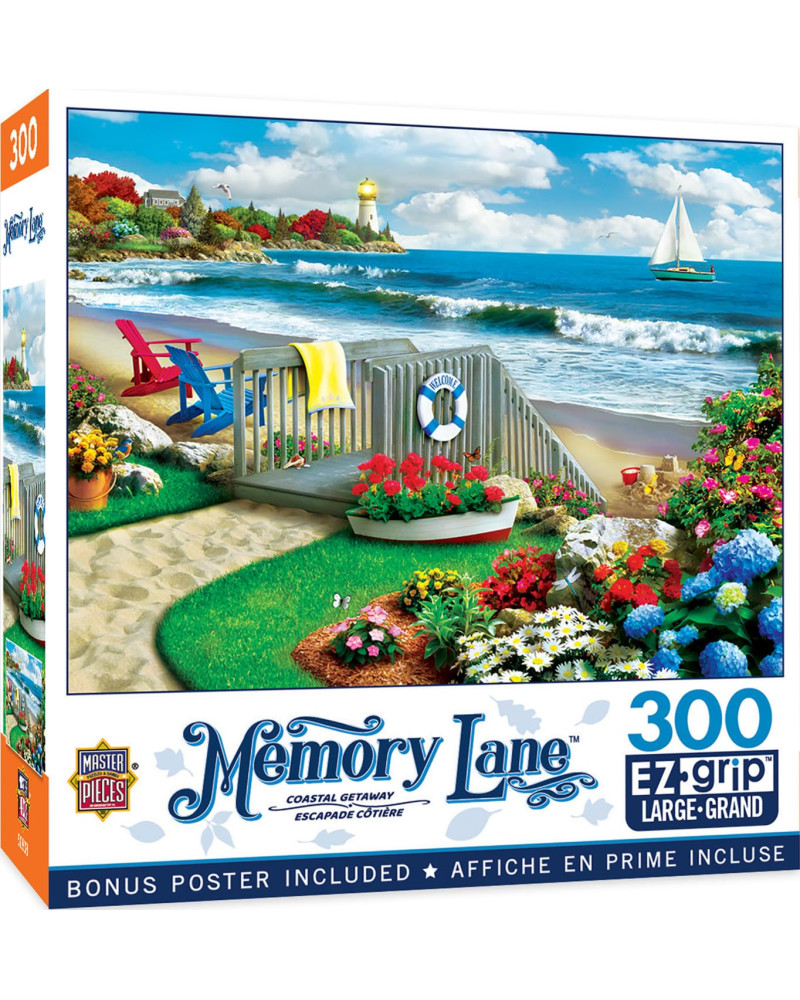 Puzzle 300 Piezas - Coastal Getaway - Master Pieces