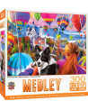 Puzzle 300 Piezas - Neuschwanstein Balloons - Master Pieces
