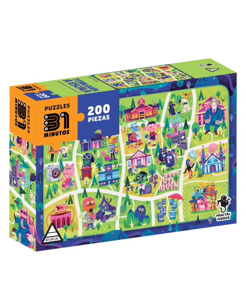 Puzzle 31 Minutos 200 piezas - Titirilquén a Escala