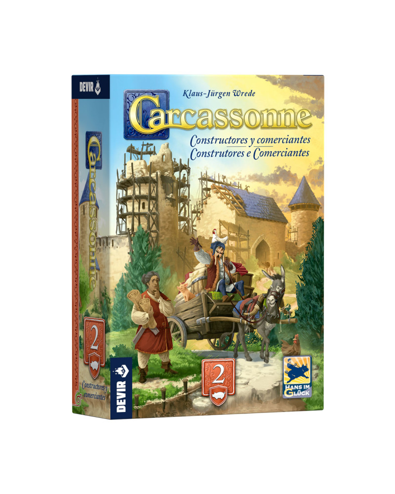Carcassonne - Constructores y Comerciantes (Expansión 2)
