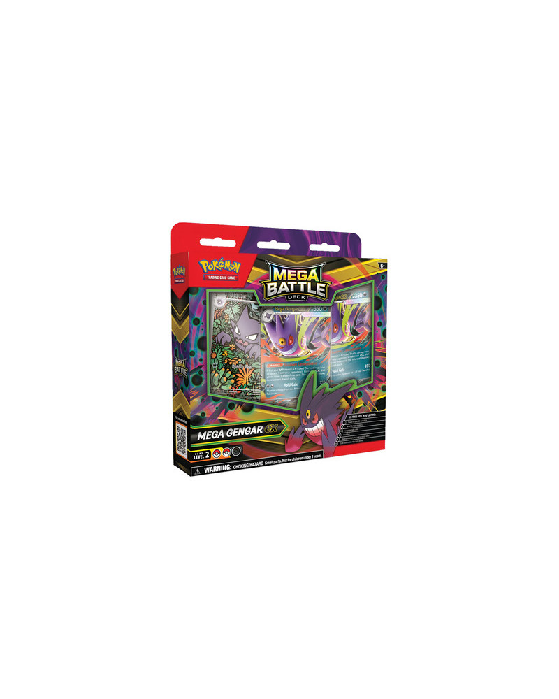 JCC Pokémon - Mazo Mega Combate - Mega Gengar Ex