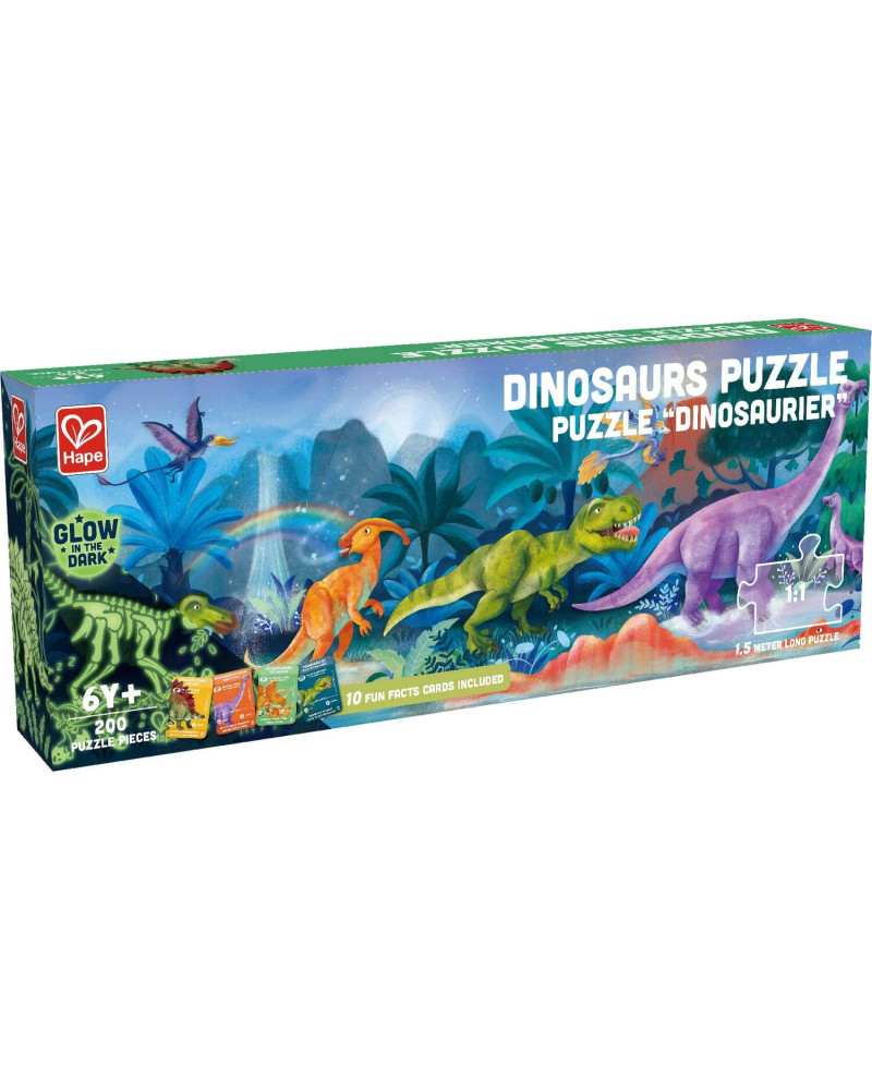 Puzzle 200 Piezas - Dinosaurios - Hape