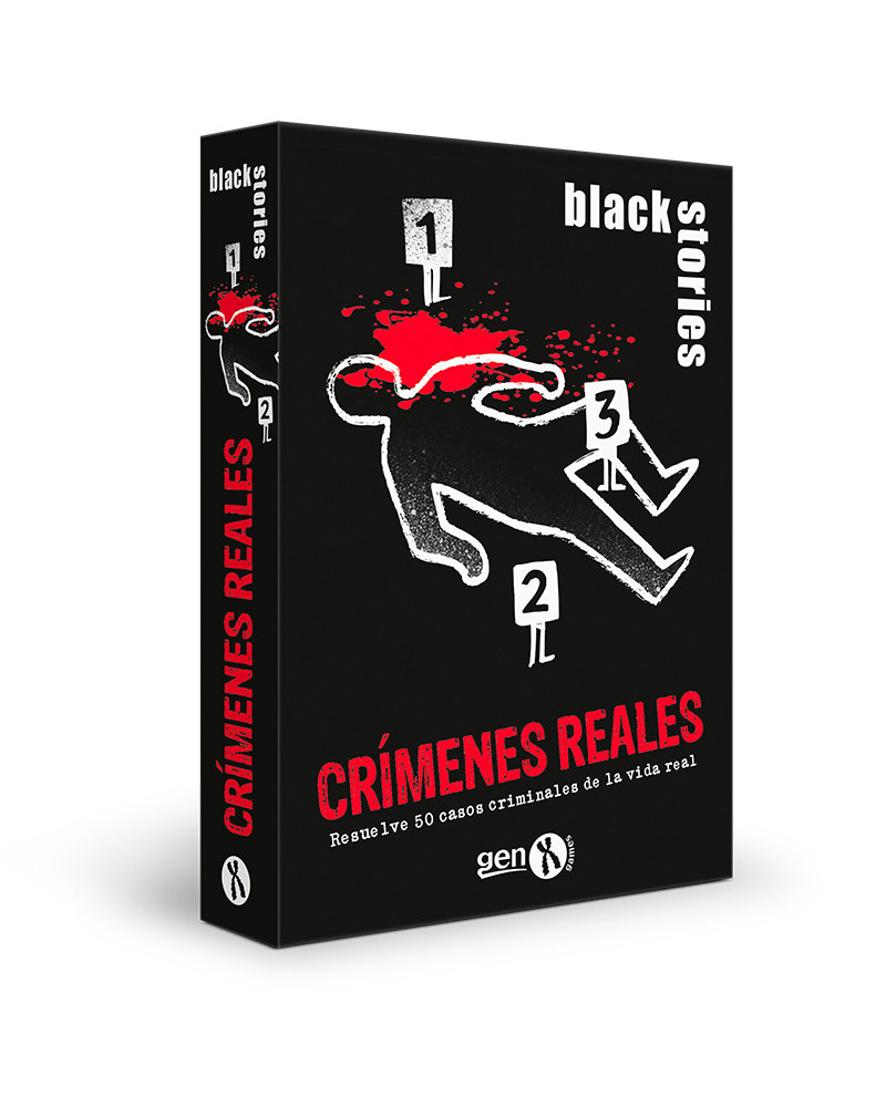 [EMPAQUE DAÑADO] Black Stories Crimenes Reales
