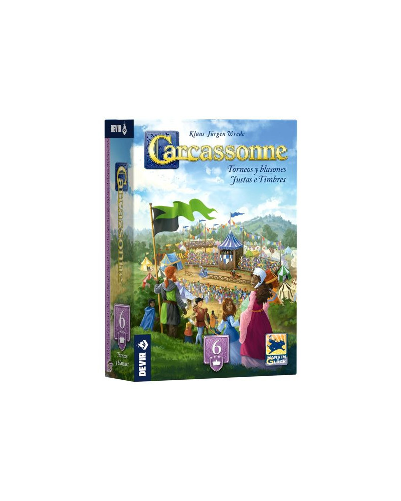Carcassonne - Torneos y Blasones (Expansión 6)