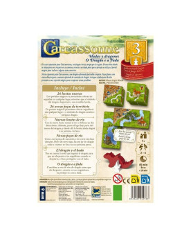 Carcassonne - Hadas y Dragones (Expansión 3)