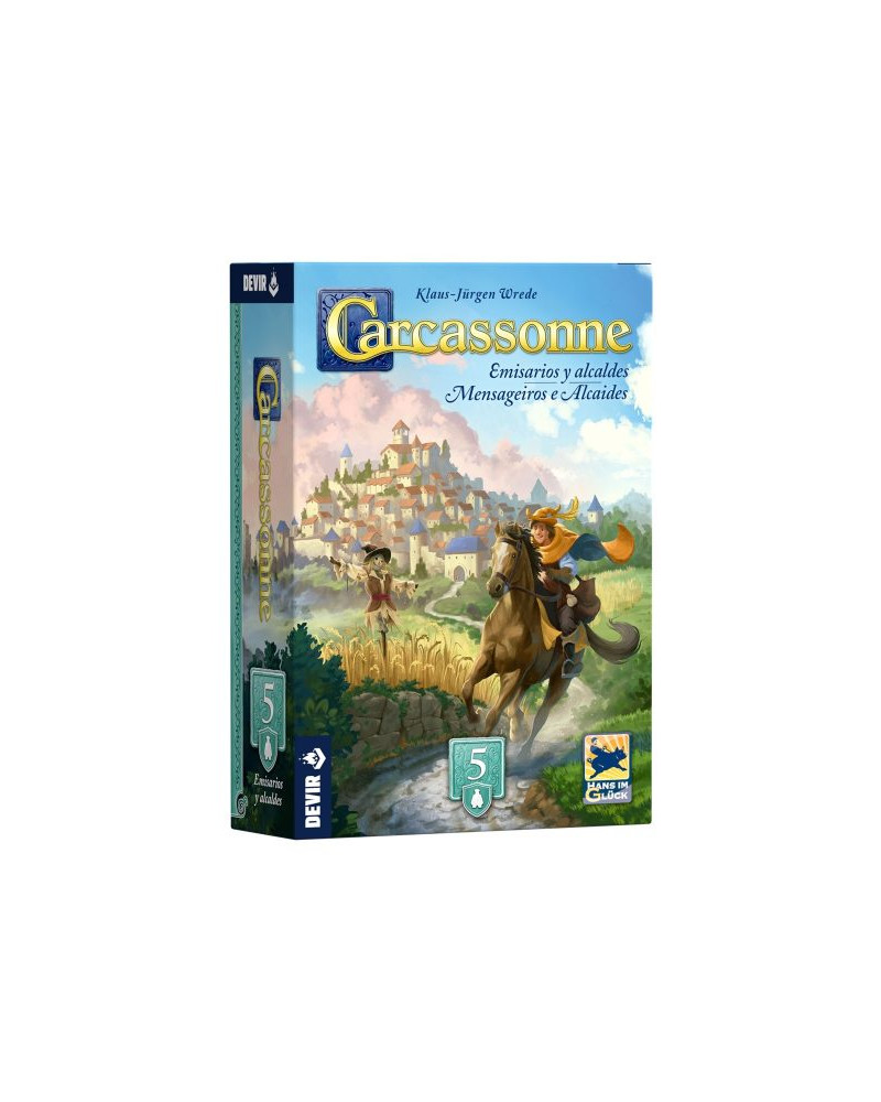 Carcassonne - Emisarios y Alcaldes (Expansión 5)