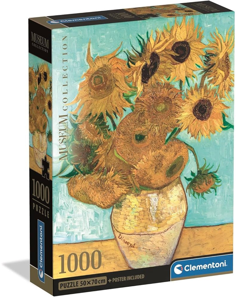 Puzzle 1000 piezas - Van Gogh, Los Girasoles - Clementoni [39966]