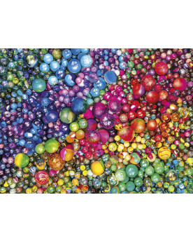 Puzzle 1000 piezas - Color Boom Marbles - Clementoni [39780]