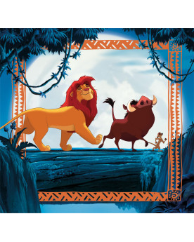 Puzzle 3x48 Piezas - Rey Leon - Clementoni [25323]