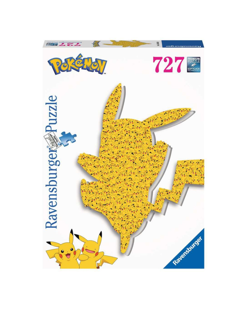Puzzle 727 piezas - Pokémon Pikachu Challenge - Ravensburger