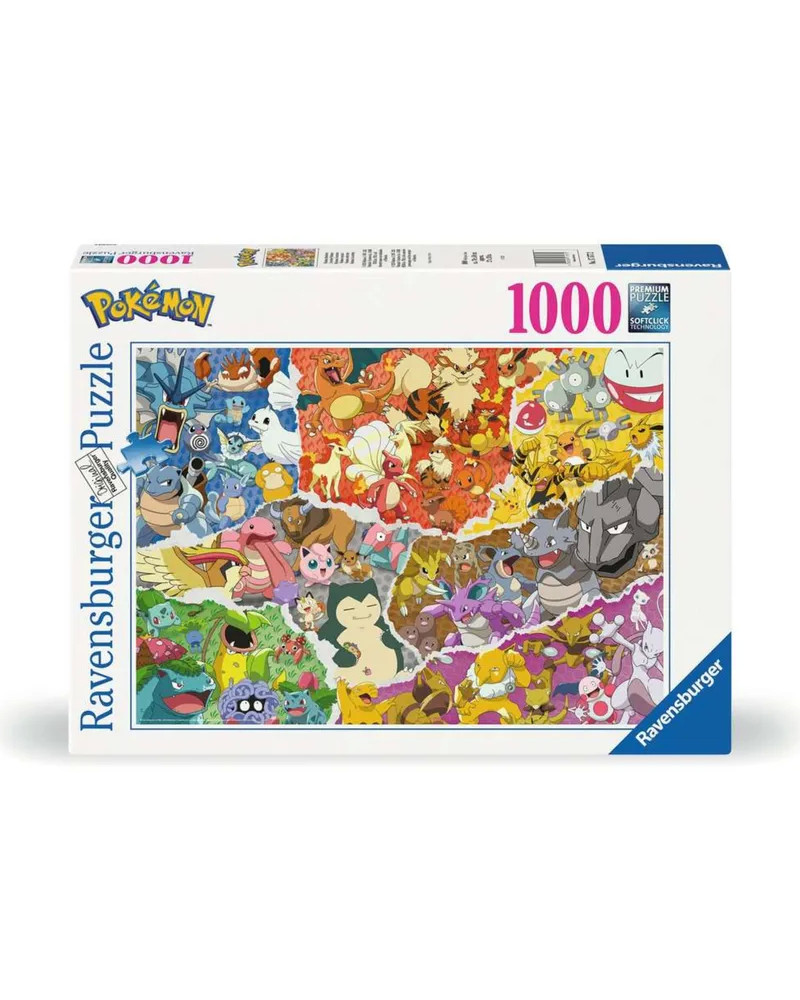 Puzzle 1000 piezas - Pokémon: La Aventura - Ravensburger