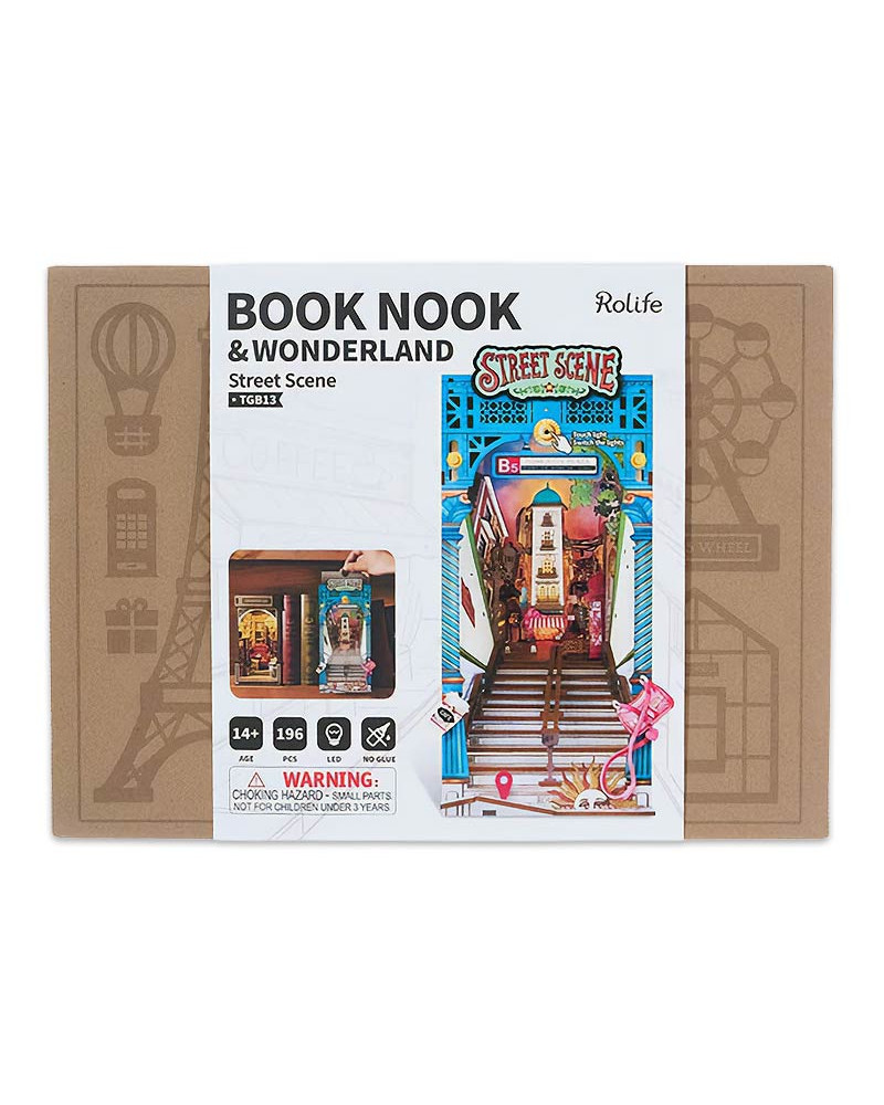 Puzzle 3D - Separador de Libros - Street Scene - Rolife [TGB13]