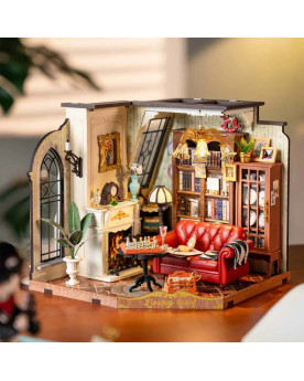 Puzzle 3D - Casita en Miniatura - Catherine's Living Room - Rolife [DG175]