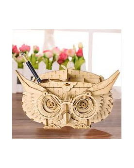 Puzzle 3D - Owl Storage Box TG405 - Rolife
