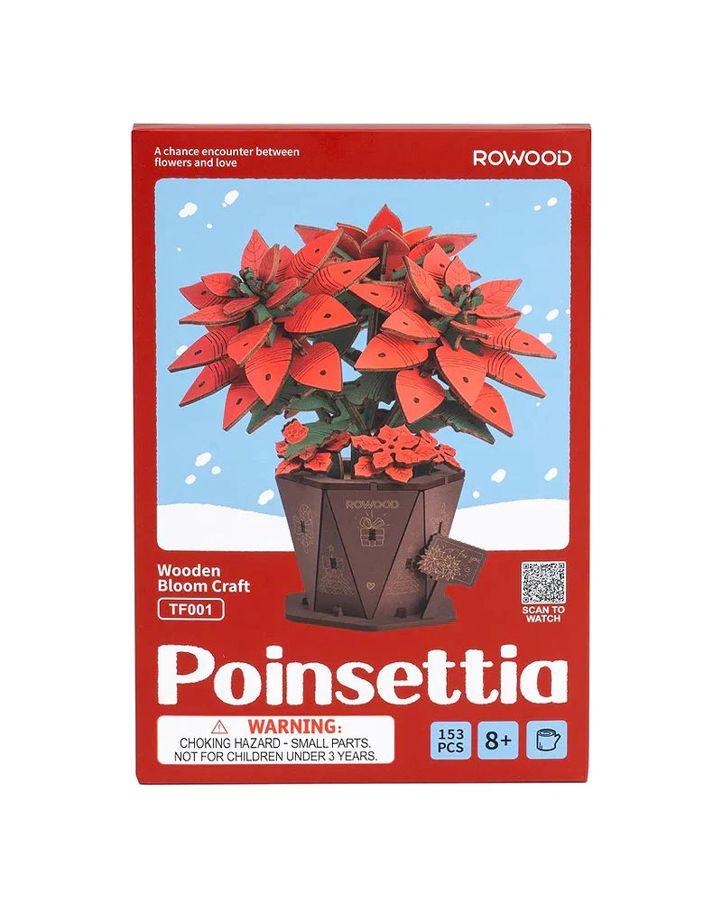 Puzzle 3D - Poinsettia - Rowood [TF001]