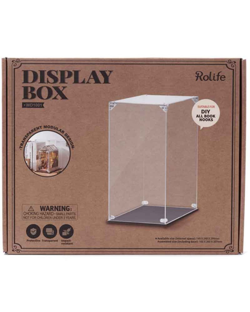 Puzzle 3D - Caja de Cristal Vertical WD1001- Display Box - Rolife