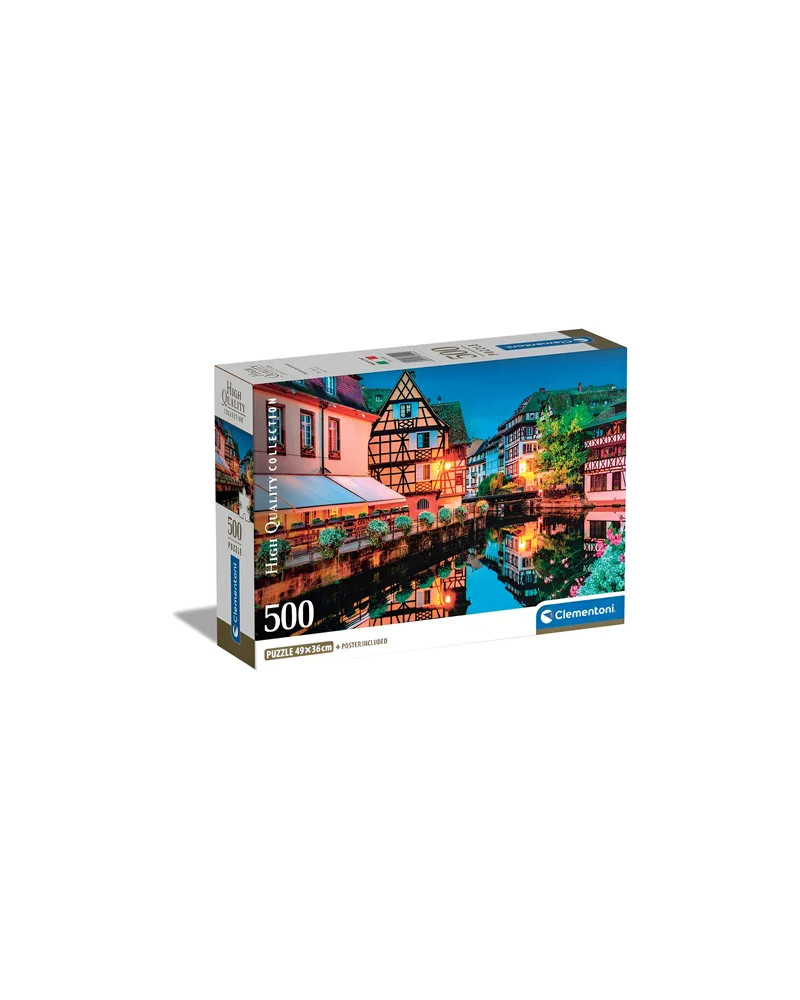 Puzzle 500 piezas - Strasbourg Old Town - Clementoni [35544]