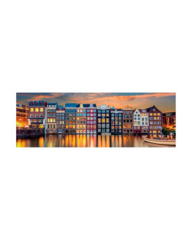 Puzzle 1000 Piezas Panorama - Bright Amsterdam - Clementoni [39897]