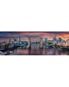 Puzzle 1000 Piezas Panorama - Across the River Thames - Clementoni [39896]