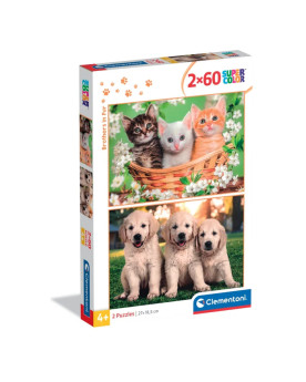 Puzzle 2x60 Piezas -...