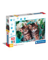 Puzzle 60 Piezas - Lovely Kitty Twins - Clementoni [26599]