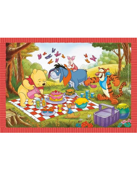 Puzzle Progresivo 4 en 1 - Winnie the Pooh - Clementoni [21514]