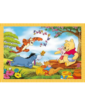 Puzzle Progresivo 4 en 1 - Winnie the Pooh - Clementoni [21514]