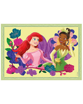 Puzzle Progresivo 4 en 1 - Disney Princess - Clementoni [21517]