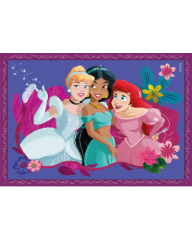 Puzzle Progresivo 4 en 1 - Disney Princess - Clementoni [21517]
