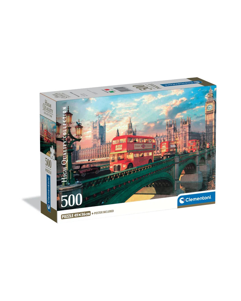 Puzzle 500 piezas - Westminster Bridge - Clementoni [35575]