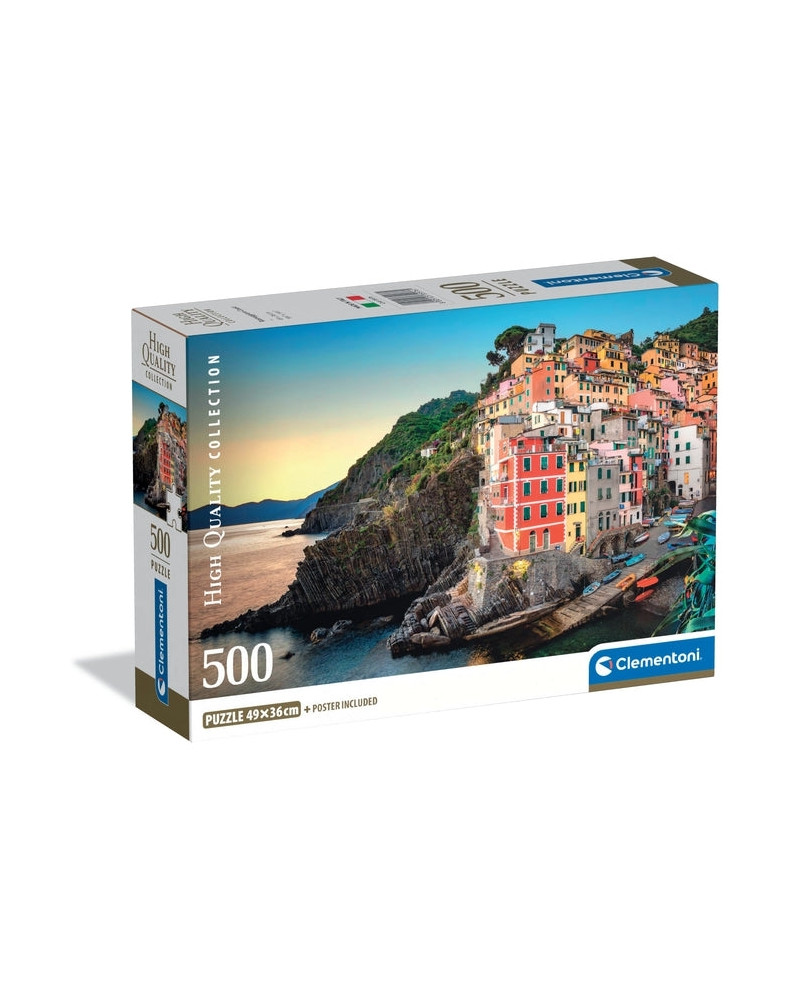 Puzzle 500 piezas - Riomaggiore Coast - Clementoni [35576]
