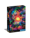 Puzzle 500 piezas - Psychedelic Jungle Sunrise- Clementoni [35530]