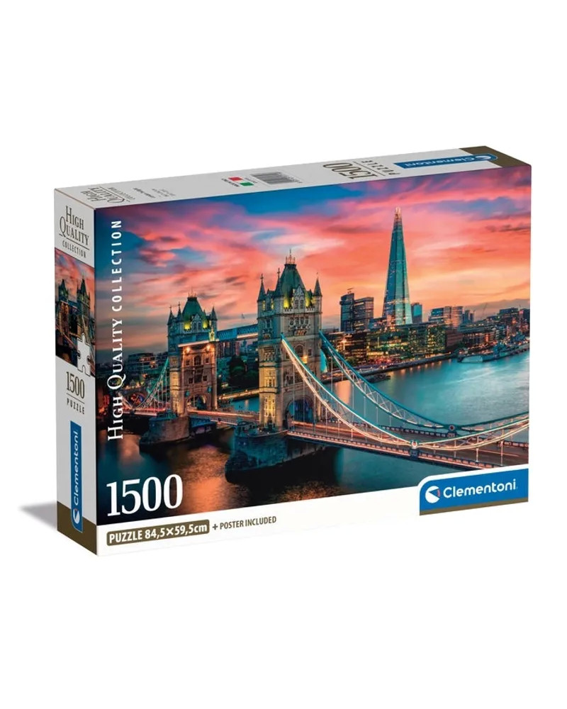 Puzzle 1500 piezas - Puente Londres - Clementoni [31715]