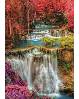 Puzzle 1000 Piezas - Colorful Thai Falls - Clementoni [39984]
