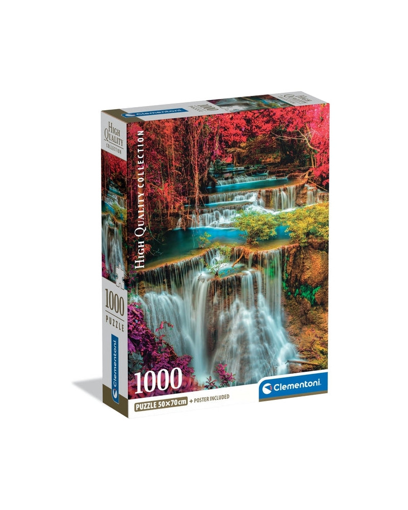 Puzzle 1000 Piezas - Colorful Thai Falls - Clementoni [39984]