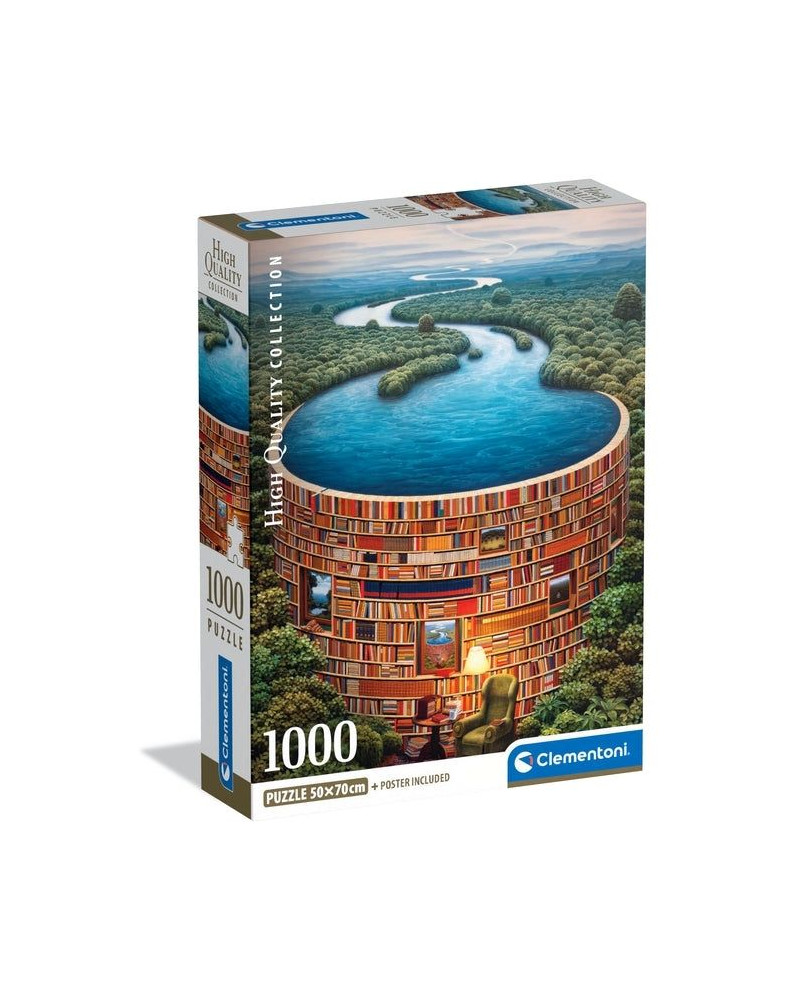 Puzzle 1000 Piezas - Bibliodame - Clementoni [39949]