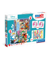Edukit 4 en 1 Puzzles + Juegos - Disney Classics - Clementoni [18290]