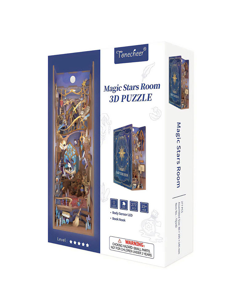 Puzzle 3D - Separador de Libros - Magic Stars Room - Tonecheer [TQ142]