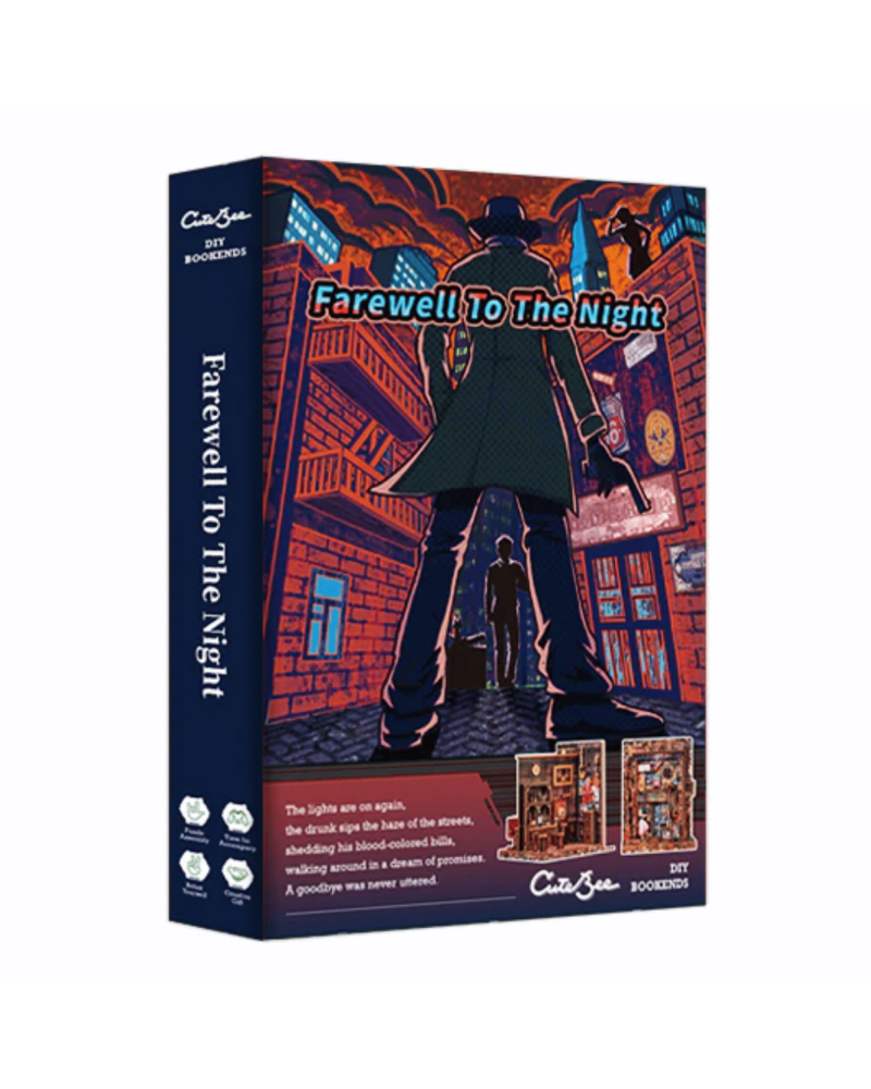 Puzzle 3D - Separador de Libros - Farewell to the Night - CuteBee [IBN02]