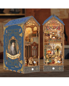 Puzzle 3D - Separador de Libros - Leonardo da Vinci - Tonecheer [TQ135]