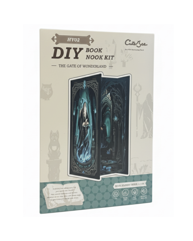 Puzzle 3D - Separador de Libros - The Gate of Wonderland - CuteBee [HY02]