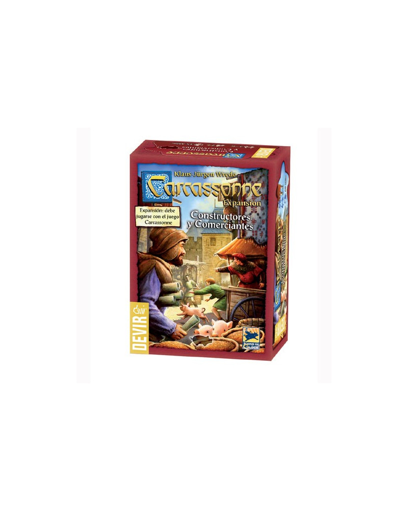 Carcassonne - Constructores y Comerciantes