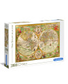 Puzzle 2000 piezas - Old Map - Clementoni [32557]