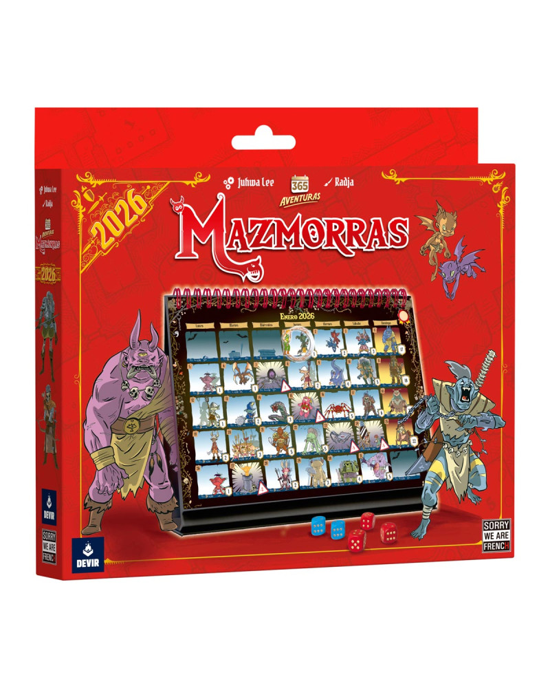 Calendario 365 Aventuras: Mazmorras