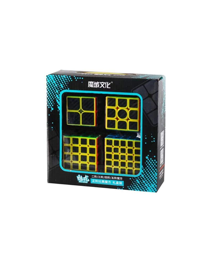 Set 4 Cubos MoYu MeiLong Cobra 2x2 + 3x3 + 4x4 + 5x5