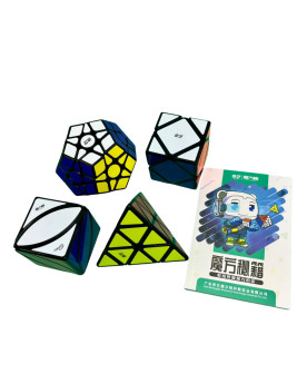 Set Cubos Qiyi Irregulares Negro