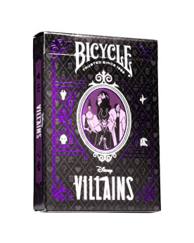 Naipe Bicycle - Disney Villains