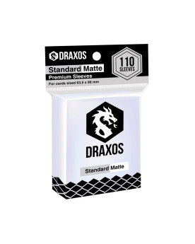Protectores Draxos Standard (Cartas hasta 63x88mm)